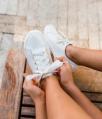 Keds Girls' Kickstart Celebrations Sparkle Sneakers (Toddler)
