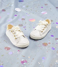 Keds Girls' Kickstart Jr Celebrations Sparkle Alternative Closure Sneakers (Infant)