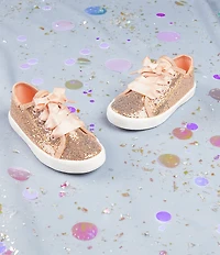 Keds Girls' Kickstart Jr Celebrations Sparkle Alternative Closure Sneakers (Infant)