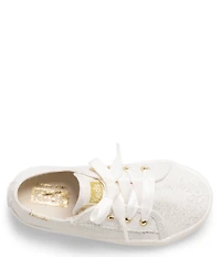 Keds Girls' Kickstart Jr Celebrations Sparkle Glitter Alternative Closure Sneakers (Toddler)