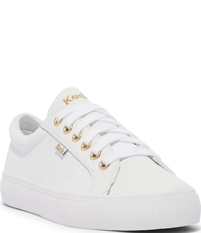 Keds Jumpkick Lace-Up Leather Sneakers