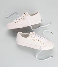 Keds Jumpkick Lace-Up Leather Sneakers