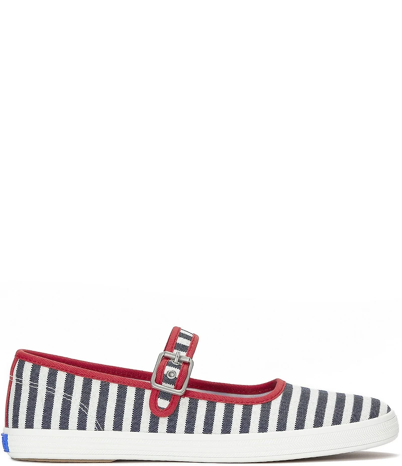 Keds Maisie Mary Jane Striped Canvas Sneakers
