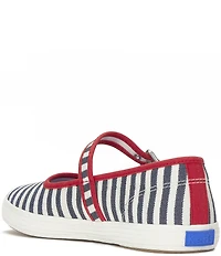 Keds Maisie Mary Jane Striped Canvas Sneakers