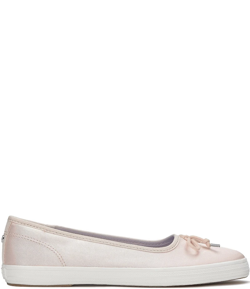 Keds Maisie Satin Mini Bow Ballet Sneakers