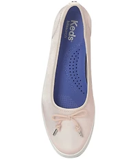 Keds Maisie Satin Mini Bow Ballet Sneakers