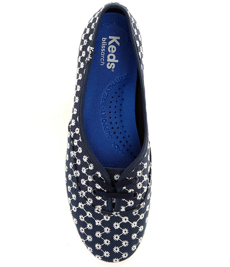 Keds Mini Daisy Lace Slip On Sneakers