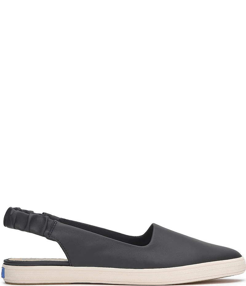 Keds Point Slingback Leather Flats