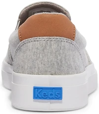 Keds Pursuit Flecked Chambray Slip On Sneakers