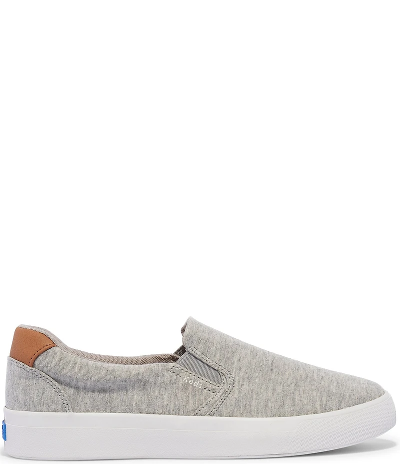 Keds Pursuit Flecked Jersey Slip On Sneakers