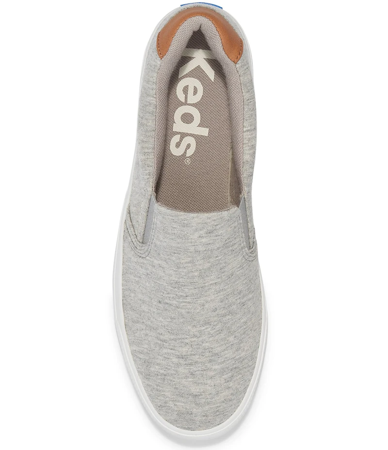 Keds Pursuit Flecked Jersey Slip On Sneakers