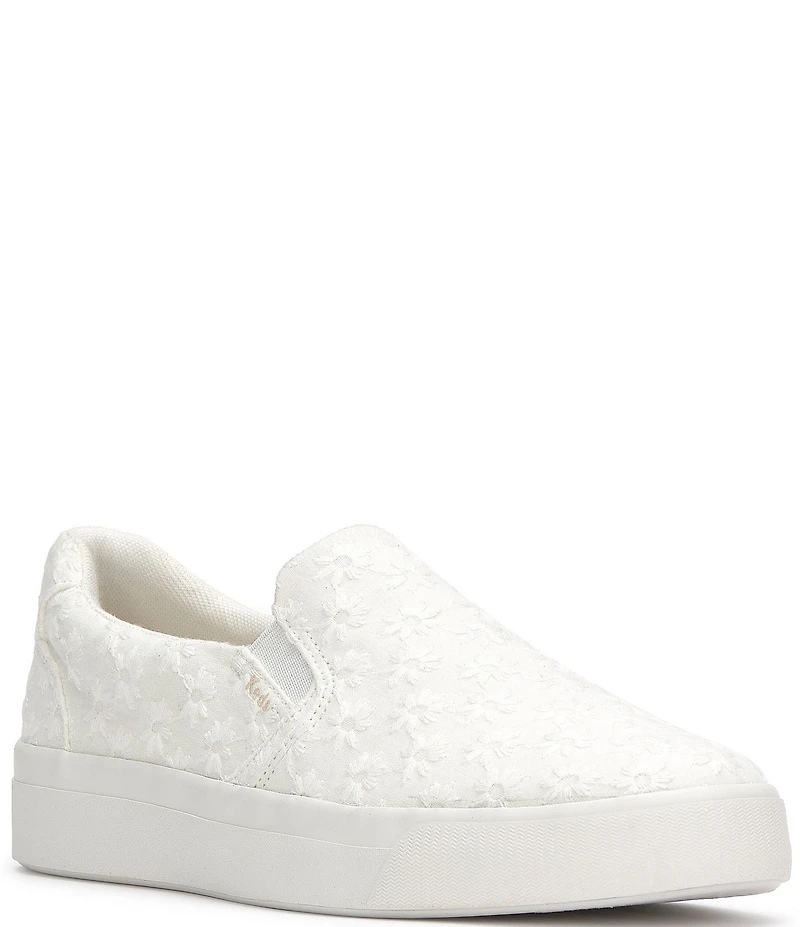 Keds Pursuit Slip On Eyelet Sneakers