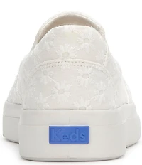 Keds Pursuit Slip On Eyelet Sneakers