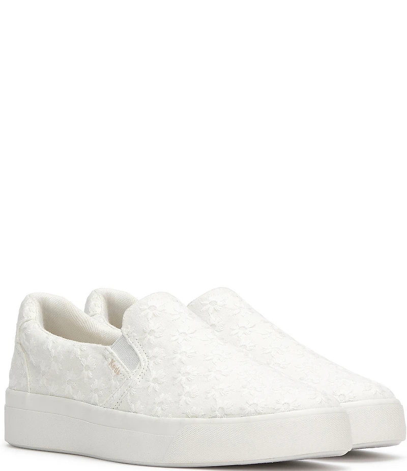 Keds Pursuit Slip On Eyelet Sneakers