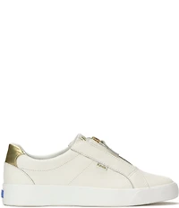 Keds Pursuit Leather Zip Sneakers