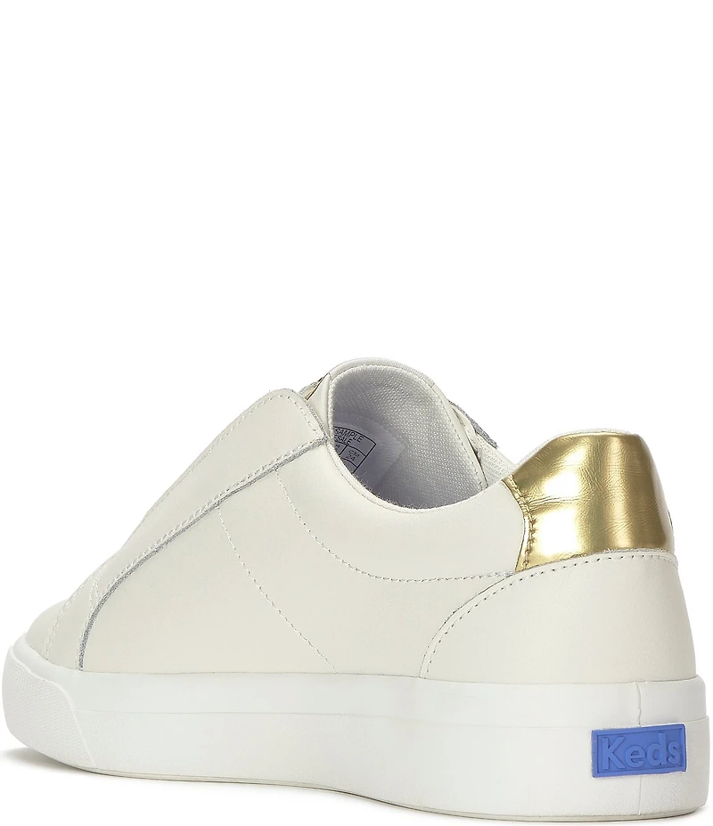 Keds Pursuit Leather Zip Sneakers