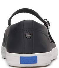 Keds Square Toe Mary Jane Leather Flats