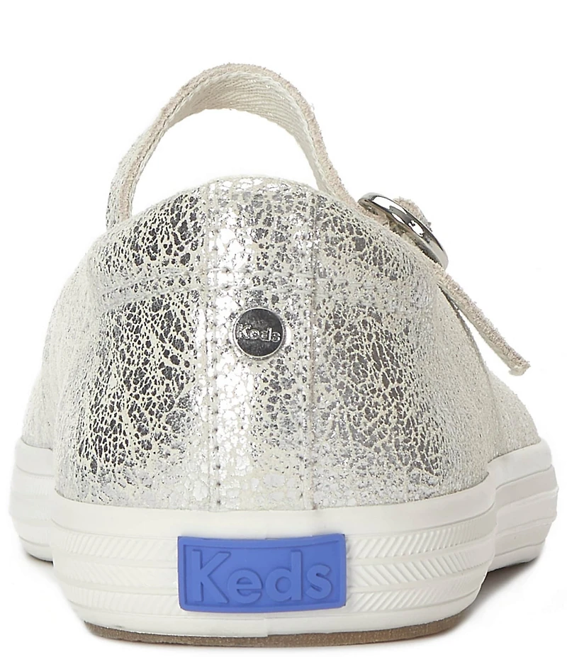 Keds Square Toe Mary Jane Leather Flats