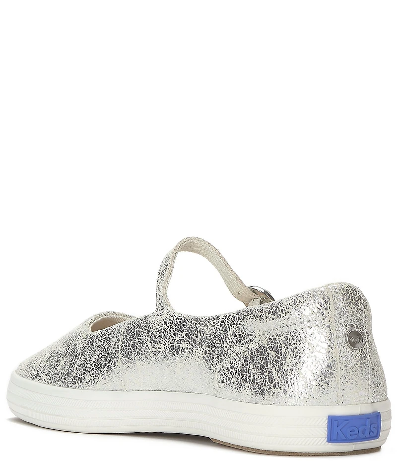 Keds Square Toe Mary Jane Leather Flats