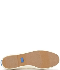 Keds Women's Champion Fishnet Print Canvas Lace Up Sneakers