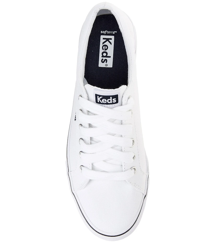 Keds Women's Jump Kick Canvas Lace Up Sneakers
