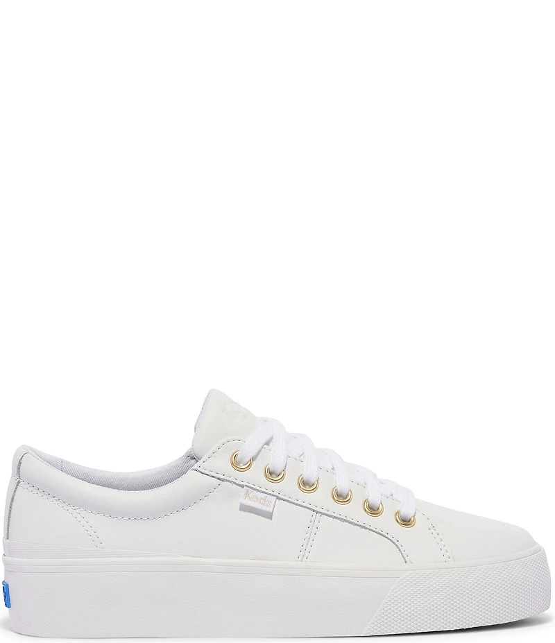 Keds Women's Jump Kick Duo Leather Platform Sneakers