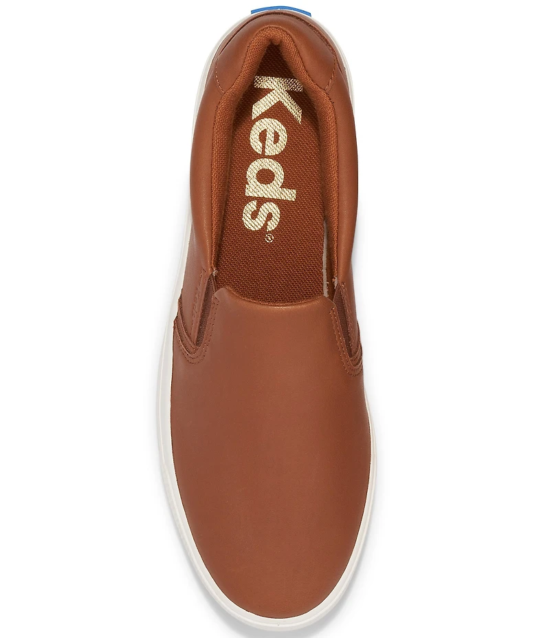 Keds Women's Pursuit Leather Slip On Sneakers