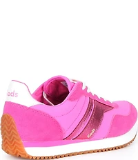 Keds Women's Rena Fabric and Suede Lace Up Sneakers