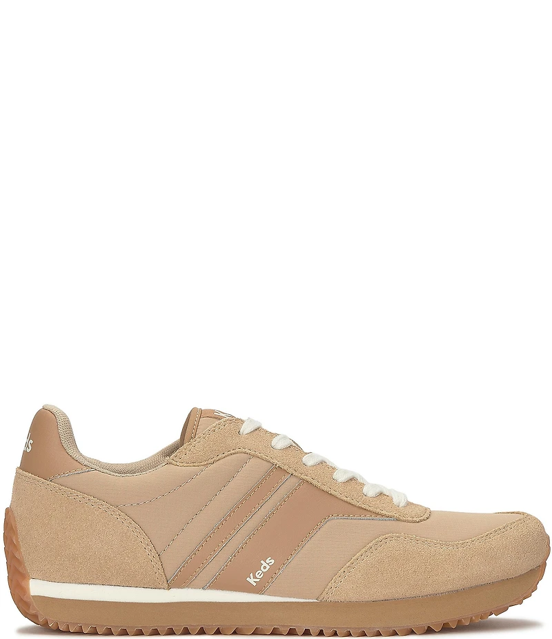 Keds Women's Rena Fabric and Suede Lace Up Sneakers