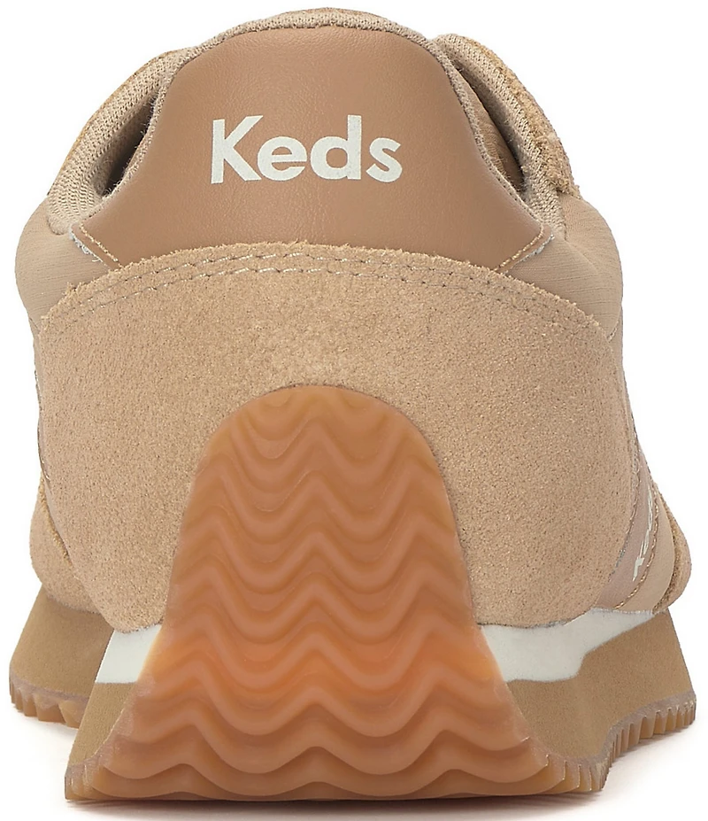 Keds Women's Rena Fabric and Suede Lace Up Sneakers