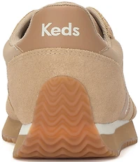 Keds Women's Rena Fabric and Suede Lace Up Sneakers