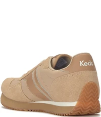 Keds Women's Rena Fabric and Suede Lace Up Sneakers