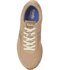 Keds Women's Rena Fabric and Suede Lace Up Sneakers