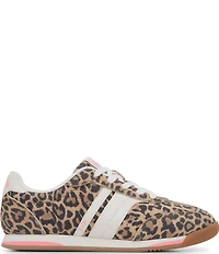 Keds Women's Revival Leopard Print Suede Lace Up Sneakers