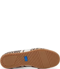 Keds Women's Revival Leopard Print Suede Lace Up Sneakers