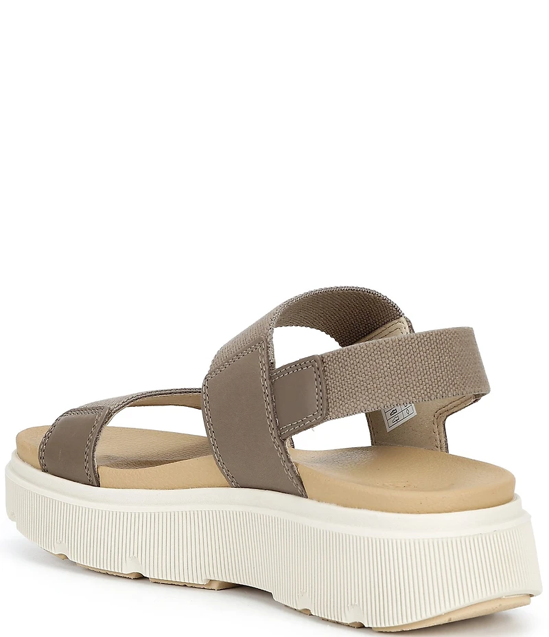 Keen Women's Elle Mila Backstrap Stretch Platform Wedge Sandals
