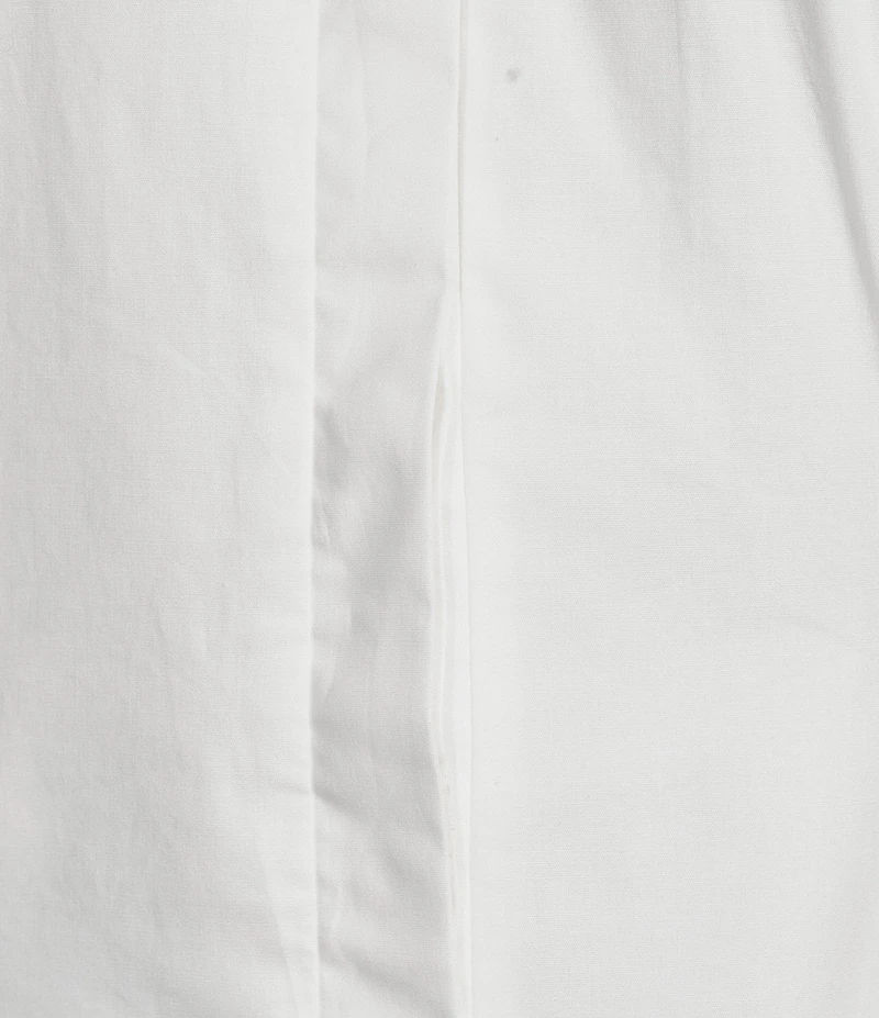 Kelly Grace Poplin Short Sleeve Button Front Empire Waist Dress