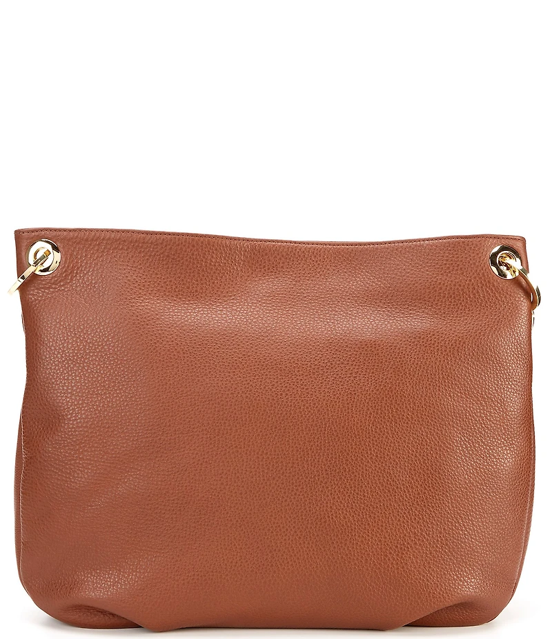 Kelly-Tooke Harley Tassel Hobo Leather Snap Shoulder Bag