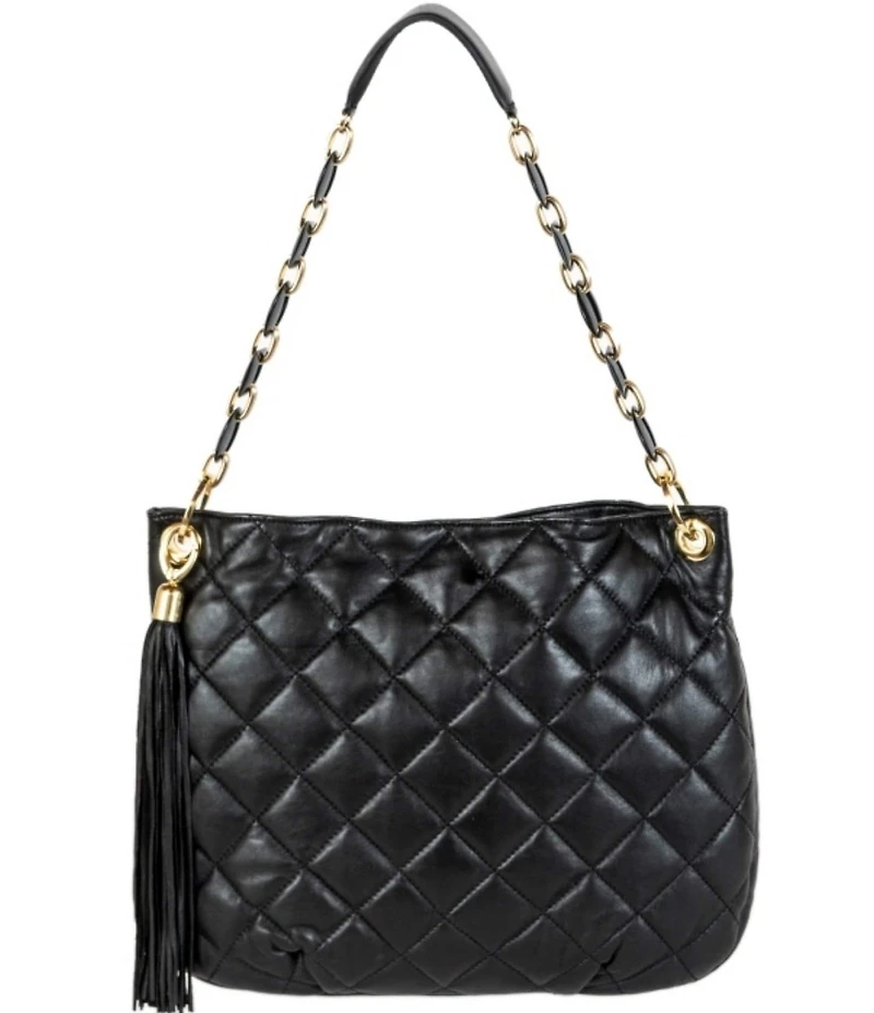 Kelly-Tooke Harley Quilted Chain Strap Tote Bag
