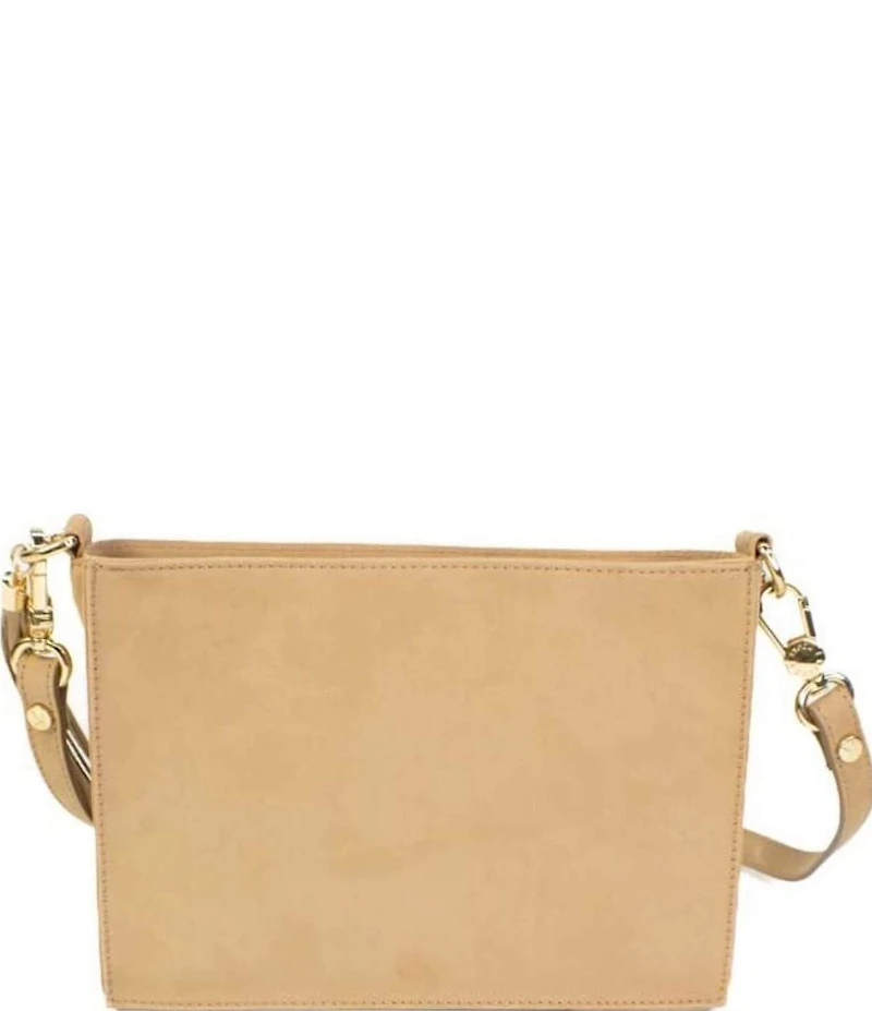 Kelly-Tooke Tassel Leather Crossbody Clutch Bag