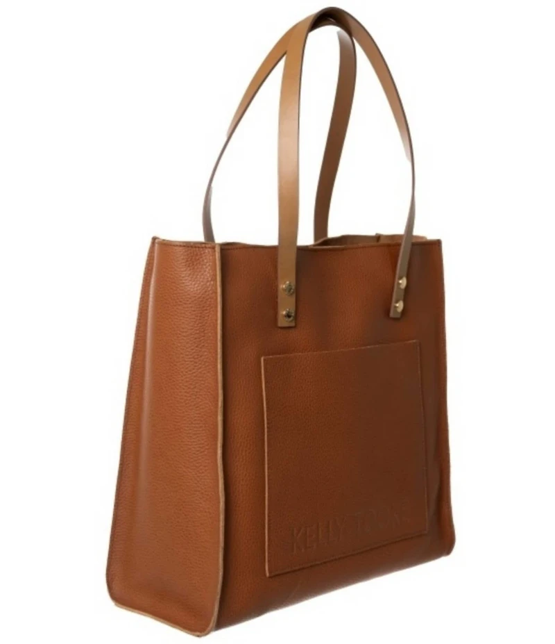 Kelly-Tooke Saddle Utility Shopper Tote Bag