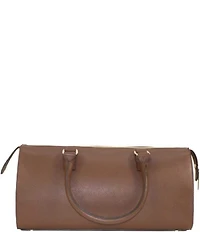 Kelly-Tooke Soho Leather Barrel Tassel Satchel Bag