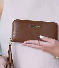 Kelly-Tooke Zip Around Wallet