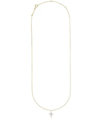 Kendra Scott 14k Yellow Gold Cross Pendant Necklace