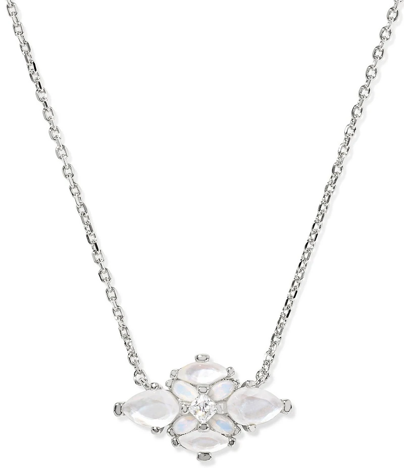 Kendra Scott Abbie Crystal Short Pendant Necklace