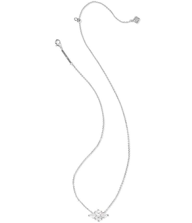 Kendra Scott Abbie Crystal Short Pendant Necklace
