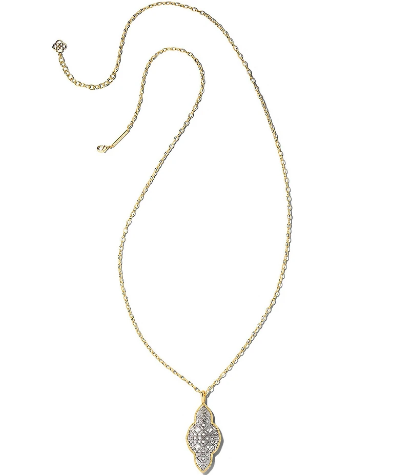 Kendra Scott Abbie Long Pendant Necklace