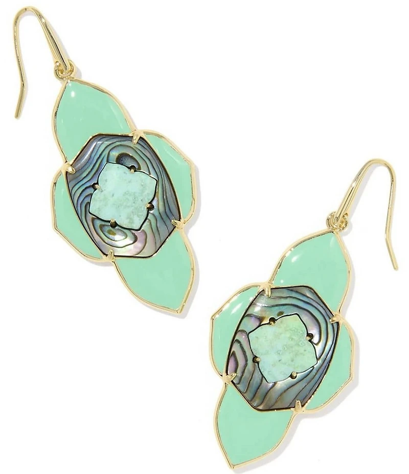 Kendra Scott Abbie Medallion Drop Earrings