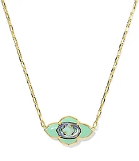 Kendra Scott Abbie Medallion Short Pendant Necklace