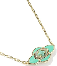 Kendra Scott Abbie Medallion Short Pendant Necklace